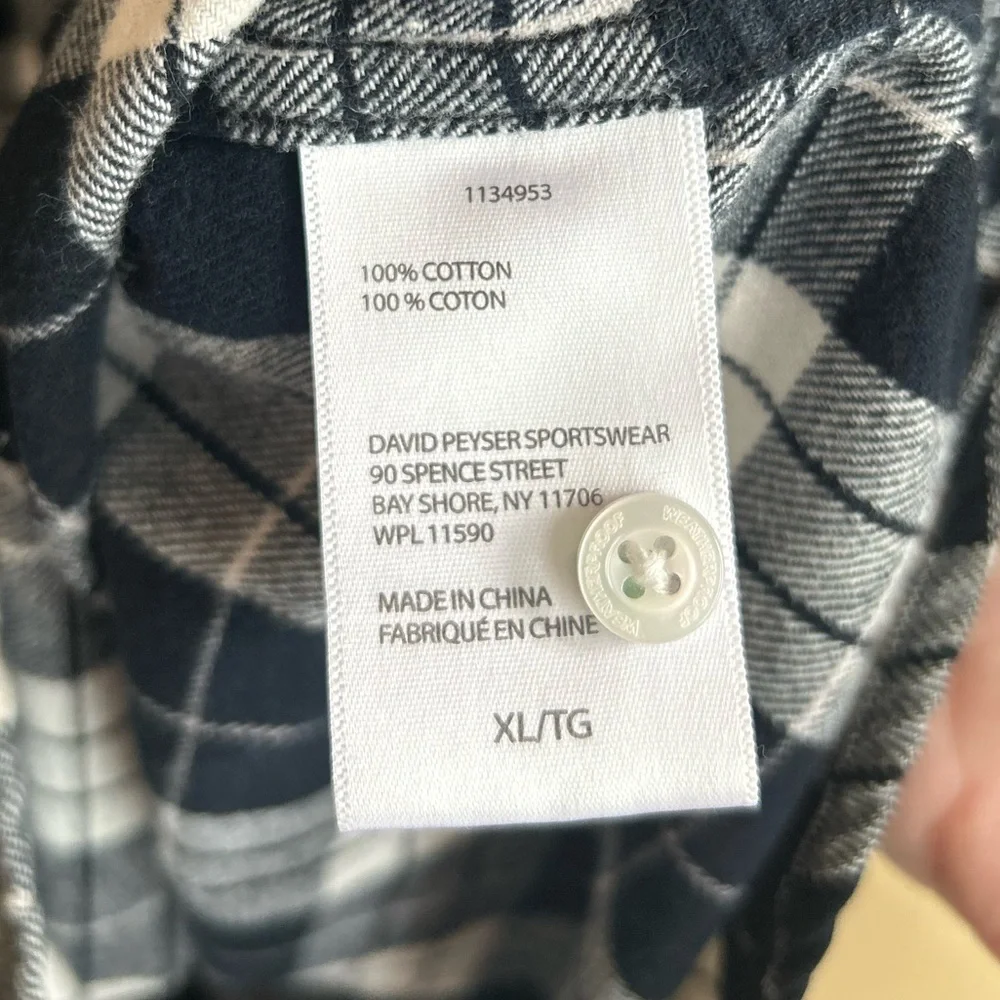 ✌️4 for $20✌️ Weatherproof flannel shirt - Picture 8 of 14